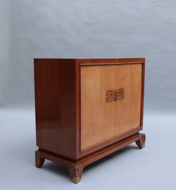 A Pair of Fine French Art Deco Rosewood Cabinets/Commodes by Jean Pascaud - Image 5