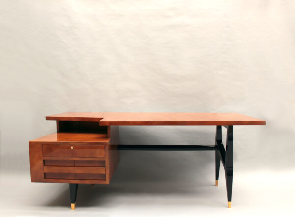 Fine French Mid-Century Lacquered Desk by Raphael - Image 3