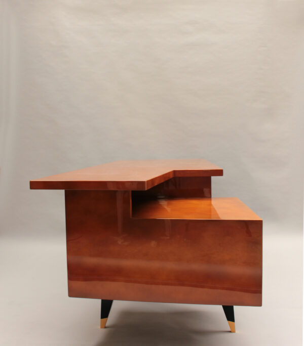 Fine French Mid-Century Lacquered Desk by Raphael - Image 7