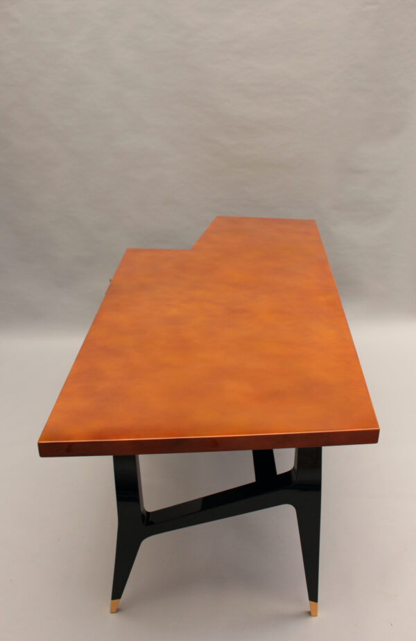 Fine French Mid-Century Lacquered Desk by Raphael - Image 14