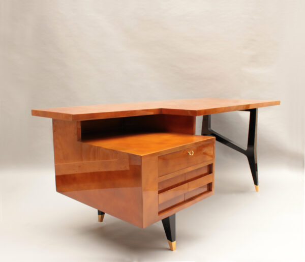 Fine French Mid-Century Lacquered Desk by Raphael - Image 5