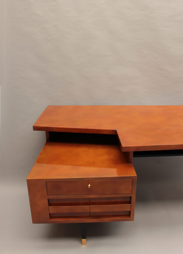 Fine French Mid-Century Lacquered Desk by Raphael - Image 16