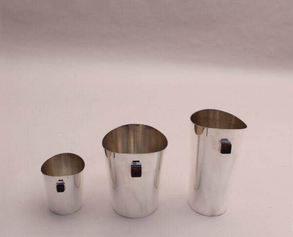 A set of 3 Fine 1970s Silver Plated Buckets - Image 4