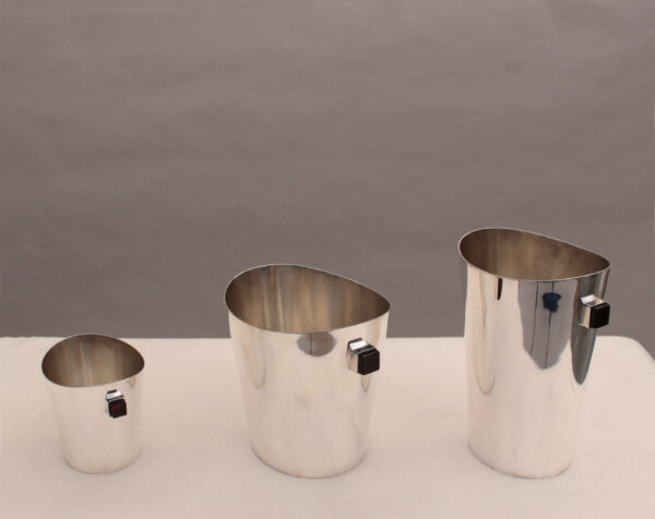 A set of 3 Fine 1970s Silver Plated Buckets - Image 12