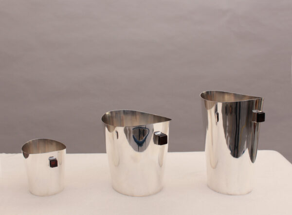 A set of 3 Fine 1970s Silver Plated Buckets - Image 13