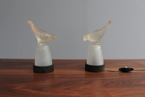 Pair of Fine French Table Lamps by Verlys