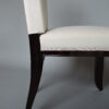 A Set of 8 Fine French Art Deco Macassar Ebony Dining Chairs by Paul Frechet