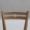 Set of 4 Fine French 1950s Oak Dining Chairs by Guillerme et Chambron