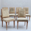 Set of 7 Fine French 1940s Dining Room Chairs