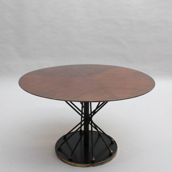 Fine French 1940's Adjustable Occasional / Side Table by Martin et Guenier - Image 9