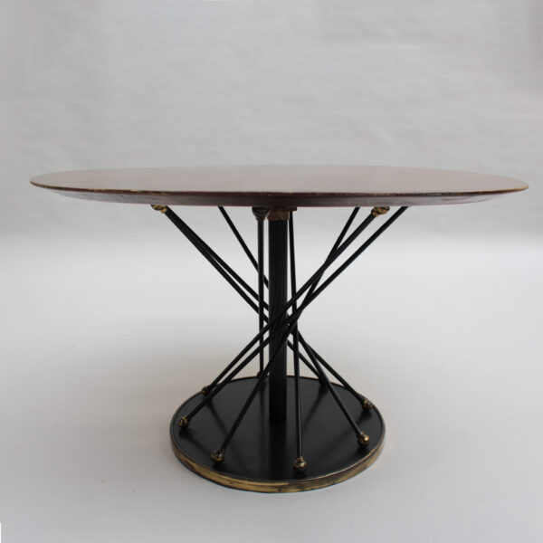 Fine French 1940's Adjustable Occasional / Side Table by Martin et Guenier - Image 10