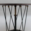 Fine French 1940's Adjustable Occasional / Side Table by Martin et Guenier