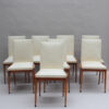 Set of 12 Fine French Mid-Century Dining Chairs