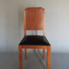 Set of 4 Fine 1930s Wooden Back Dining Chairs