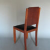 Set of 4 Fine 1930s Wooden Back Dining Chairs