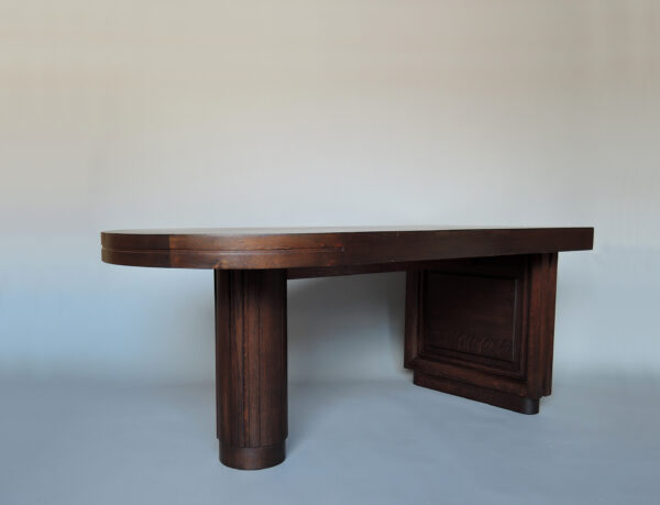 Fine French 1930s Dining / Writing Table by Dudouyt - Image 3