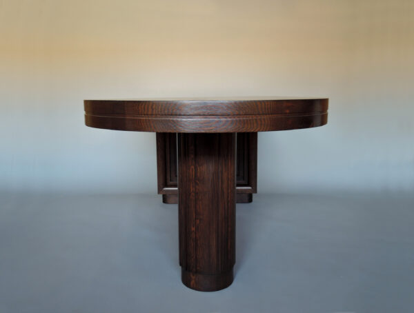 Fine French 1930s Dining / Writing Table by Dudouyt - Image 5