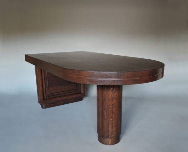 Fine French 1930s Dining / Writing Table by Dudouyt - Image 8