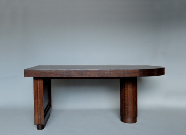 Fine French 1930s Dining / Writing Table by Dudouyt - Image 9