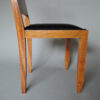 Set of 4 Fine 1930s Wooden Back Dining Chairs