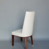 12 Fine French 1950s Mahogany Dining Chairs by Jacques Adnet