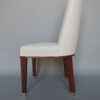 12 Fine French 1950s Mahogany Dining Chairs by Jacques Adnet