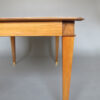 Fine French 1940s Extendable Walnut Dining/Writing Table