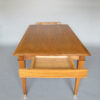 Fine French 1940s Extendable Walnut Dining/Writing Table