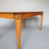 Fine French 1940s Extendable Walnut Dining/Writing Table