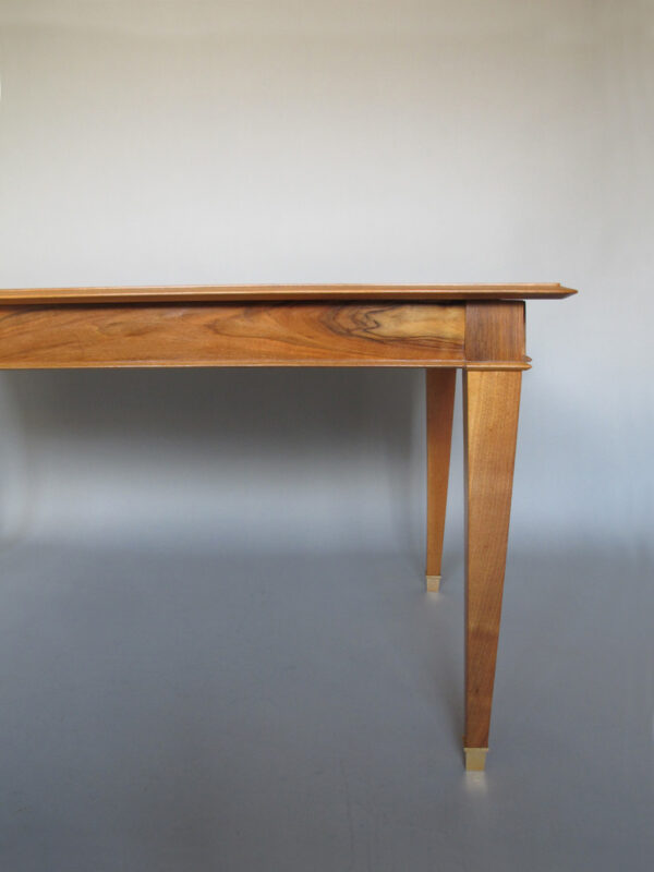 Fine French 1940s Extendable Walnut Dining/Writing Table - Image 17