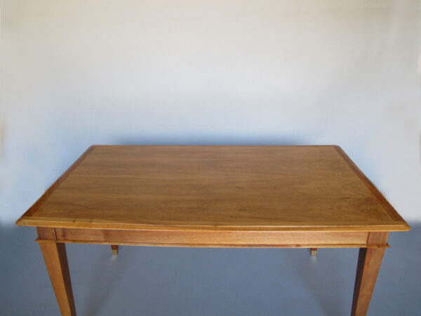 Fine French 1940s Extendable Walnut Dining/Writing Table - Image 12