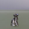 Set of 4 Christofle 'Gallia' silver plated Figural Salt and Pepper Shakers