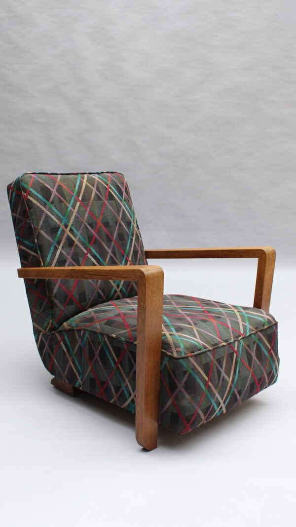 Pair of Fine French Art Deco Club Chairs - Image 6