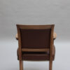 Fine French Art Deco Beech Wood Desk Chair