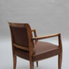 Fine French Art Deco Beech Wood Desk Chair