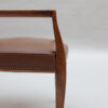 Fine French Art Deco Beech Wood Desk Chair