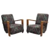 Pair of Fine French Art Deco Club Chairs