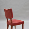 Set of 6 Fine French 1950s Dining Chairs in the manner of Royere