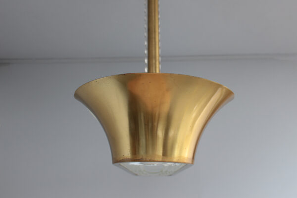 Rare Large French Art Deco Chandelier by Jean Perzel - Image 14