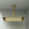 Rare Large French Art Deco Chandelier by Jean Perzel