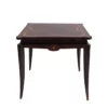 Fine French 1940s Ebony Macassar Game Table