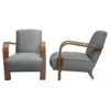 Pair of Fine French 1930s Armchairs by Robert Block