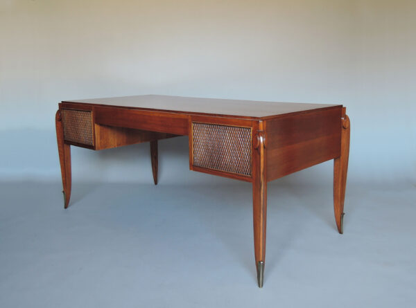 Fine French 1940s Desk by Jean Pascaud - Image 7