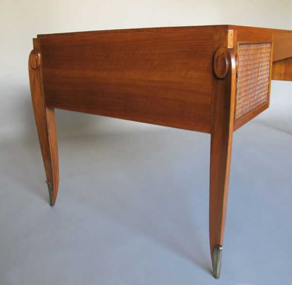 Fine French 1940s Desk by Jean Pascaud - Image 9