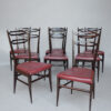 Set of 8 Fine French 1950s Dining Chairs by Maurice Flachet