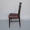 Set of 8 Fine French 1950s Dining Chairs by Maurice Flachet