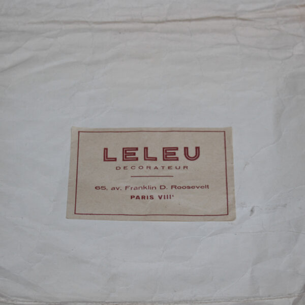 3 Pieces of French Original 1950s Fabric by Leleu - Image 9