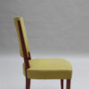 Fine French Art Deco Mahogany Chair by Jules Leleu