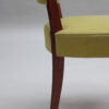 Fine French Art Deco Mahogany Chair by Jules Leleu