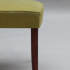 Fine French Art Deco Mahogany Chair by Jules Leleu